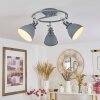KOPPOM ceiling light blue, grey, 3-light sources