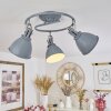 KOPPOM ceiling light blue, grey, 3-light sources