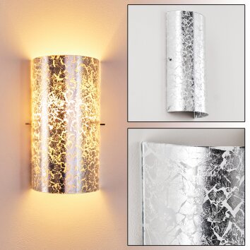 MODICA Wall Light silver, 1-light source