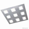 Grossmann BASIC Ceiling Light LED aluminium, 9-light sources
