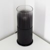 KUPARUK Table Lamp smoke coloured, black, 1-light source