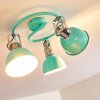DOMPIERRE Ceiling light green, white, 3-light sources