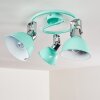 DOMPIERRE Ceiling light green, white, 3-light sources