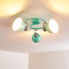 DOMPIERRE Ceiling light green, white, 3-light sources