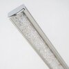 Moncton ceiling light LED matt nickel, 1-light source