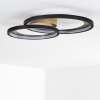 Baiyin Ceiling Light LED black-gold, 1-light source