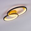 Baiyin Ceiling Light LED black-gold, 1-light source