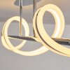 VORA ceiling light LED chrome, 1-light source