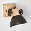 Wall Light Orny anthracite, Light wood, 1-light source