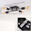 BOGNO Ceiling Light black, 4-light sources