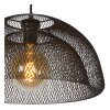 Lucide MESH Pendant Light grey, 1-light source
