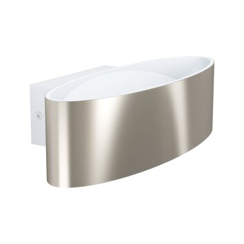 EGLO MACCACARI Wall Light LED matt nickel, white, 1-light source