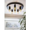EGLO PASSANO Ceiling Light black, 6-light sources