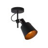 Lucide QUINNY ceiling spotlight black, 1-light source