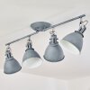KOPPOM ceiling light blue, grey, 4-light sources