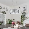 Novara hanging light silver, 3-light sources