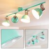 DOMPIERRE Ceiling light green, white, 4-light sources