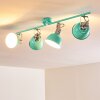 DOMPIERRE Ceiling light green, white, 4-light sources