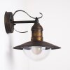 Broni outdoor wall light rust-coloured, 1-light source