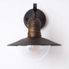 Broni outdoor wall light rust-coloured, 1-light source