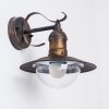 Broni outdoor wall light rust-coloured, 1-light source