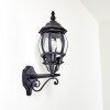 LENTUA outdoor wall light black, 1-light source