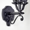 LENTUA outdoor wall light black, 1-light source