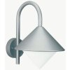 Albert 645 outdoor wall light silver, 1-light source