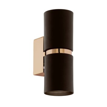 Eglo PASSA wall light LED brown, copper, 2-light sources