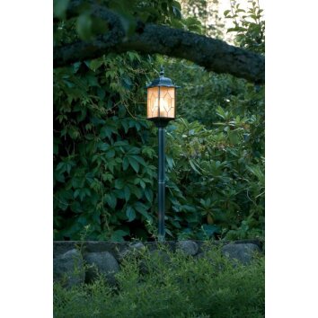 Konstsmide Milano path light black, 1-light source