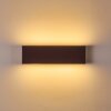 OBION Wall Light LED rust-coloured, 2-light sources