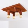 KIMSTAD Ceiling Light rust-coloured, 4-light sources