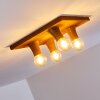 KIMSTAD Ceiling Light rust-coloured, 4-light sources