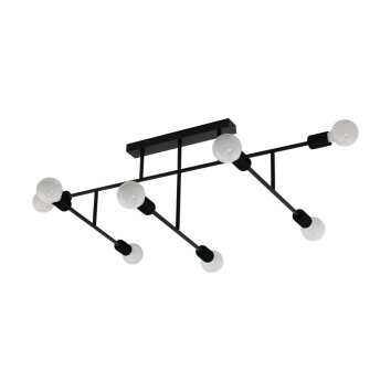Eglo BELSIANA Ceiling Light black, 8-light sources