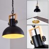 Chetco Pendant Light Light wood, black, 1-light source