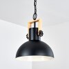Chetco Pendant Light Light wood, black, 1-light source