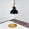 Chetco Pendant Light Light wood, black, 1-light source