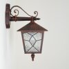 TOK Outdoor Wall Light brown, rust-coloured, 1-light source