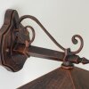 TOK Outdoor Wall Light brown, rust-coloured, 1-light source