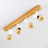 Barbengo Ceiling Light Light wood, white, 4-light sources