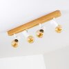Barbengo Ceiling Light Light wood, white, 4-light sources