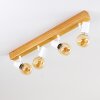 Barbengo Ceiling Light Light wood, white, 4-light sources