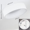 KAMPALA Ceiling Light LED white, 1-light source