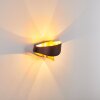 PADUA Wall Light brown, gold, 2-light sources