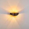 PADUA Wall Light brown, gold, 2-light sources
