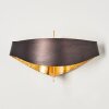PADUA Wall Light brown, gold, 2-light sources