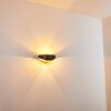 PADUA Wall Light brown, gold, 2-light sources