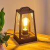 Zakopane Table lamp rust-coloured, black, 1-light source
