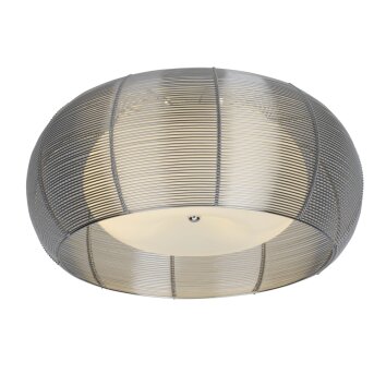 Brilliant RELAX ceiling light chrome, 2-light sources