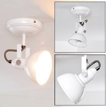 TINA ceiling light white, 1-light source